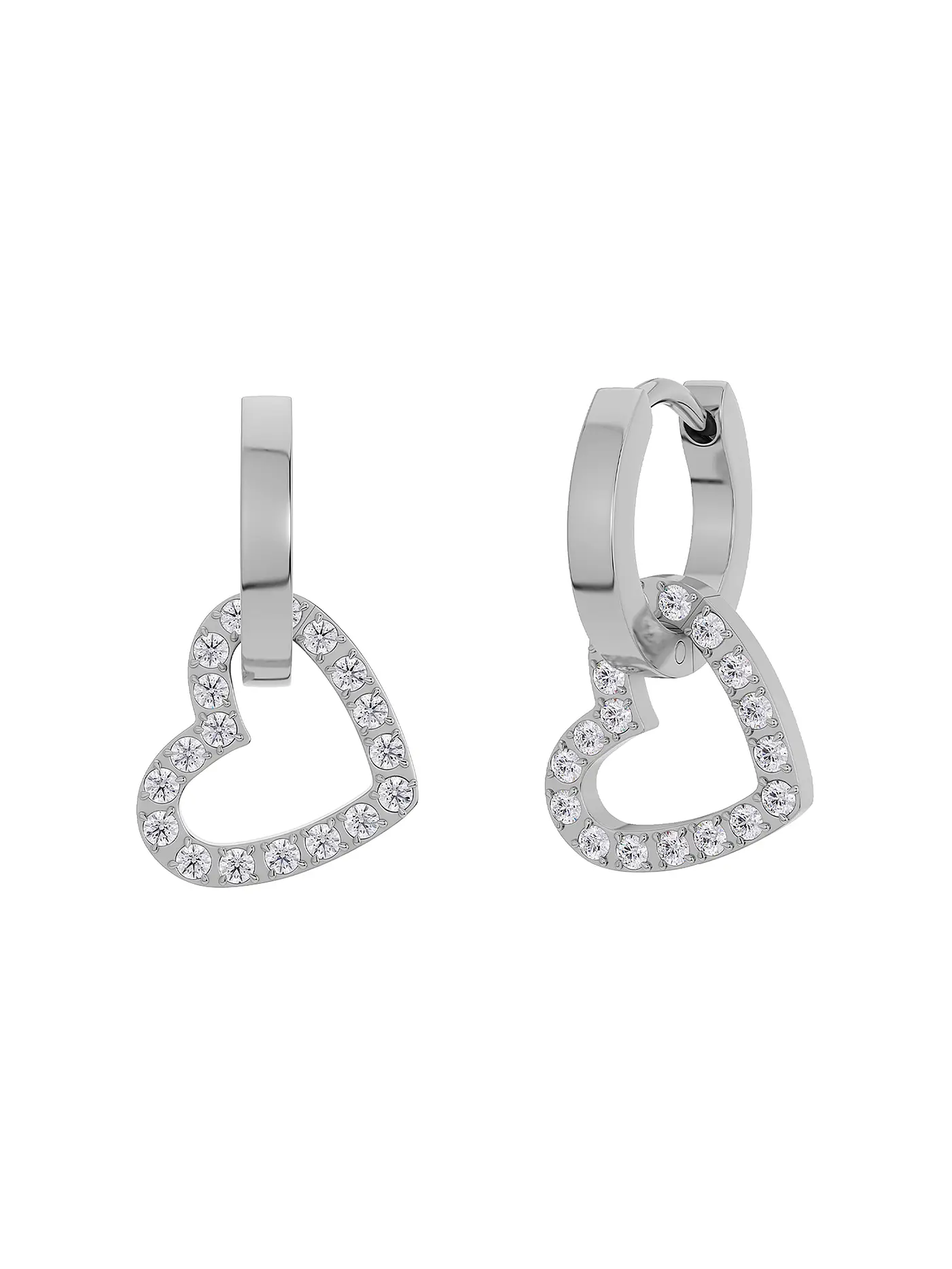 EDBLAD | Ohrringe ETERNAL HEART EARRING Steel | 